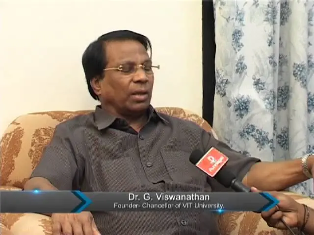 Dr. G.VISWANATHAN Chairman VIT PUNNAGAI Magazines