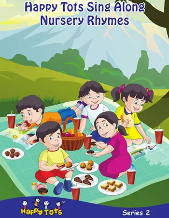 book2- Happy Tots Sing Along Nursery Rhymes - Series 2 ISBN 9788194081517 - Junior Kindergarten