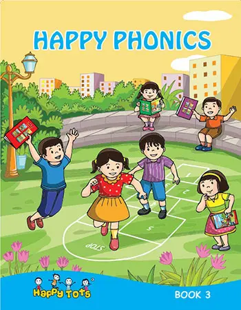 book22- Happy Phonics Book 3 ISBN 9788193899793 - Senior Kindergarten