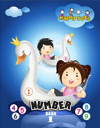 book6- Number Book 1 ISBN 9788194081548 - Junior Kindergarten