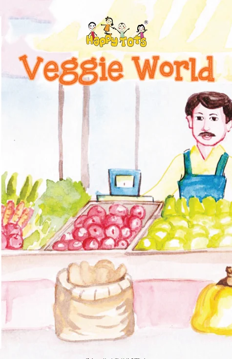 Veggie World - Freddy the framer - Junior Kindergarten Books - Junior kg Books list | VBH Publishers