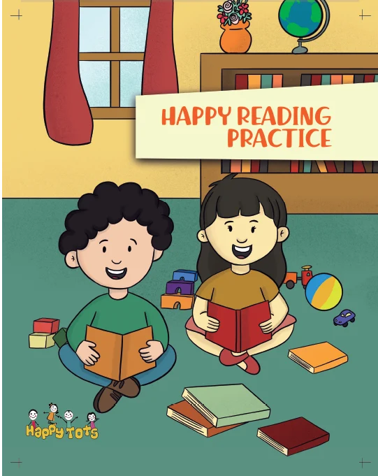Happy Reading Practice | Junior KG Books | Junior KG Worksheet - VBH Publishers