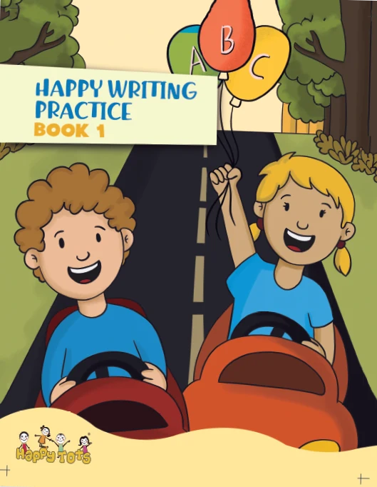 Happy Writing Practice | Junior KG Books | Junior KG Worksheet - VBH Publishers