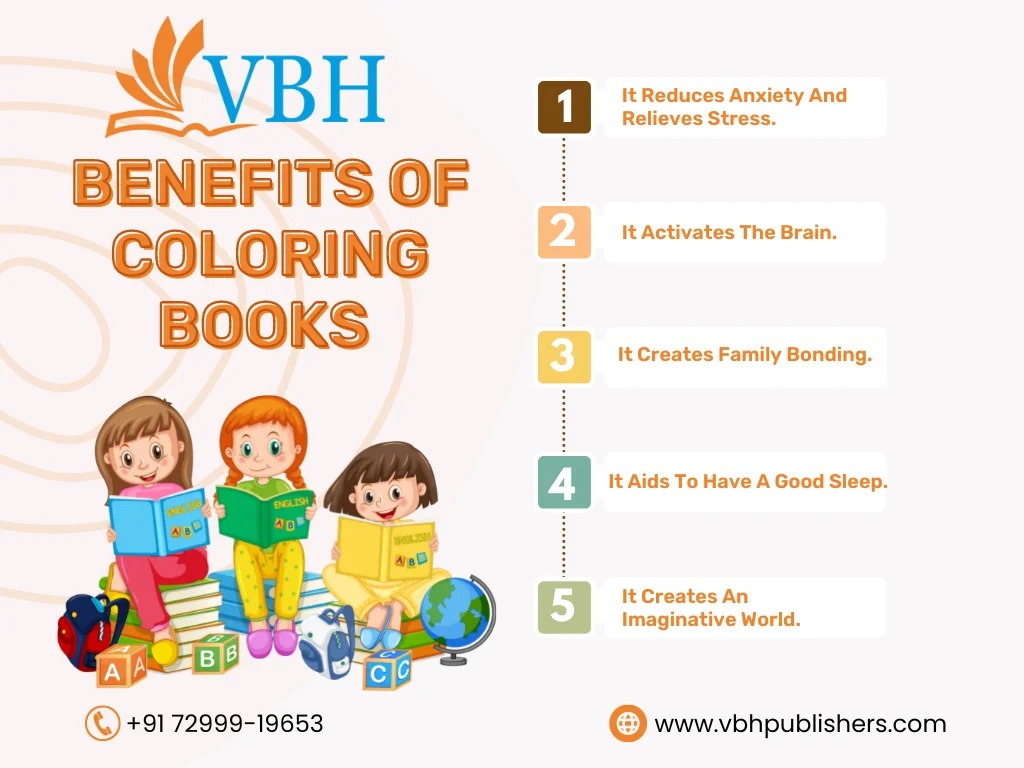 Top 7 Benefits of Coloring Books VBH Publisher in Chennai