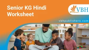 Senior KG Hindi Worksheet